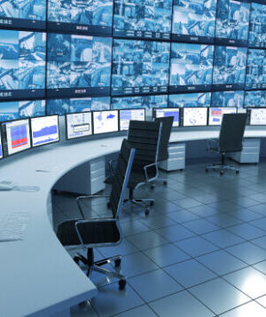 Security Camera Installation and Monitoring Center Set up